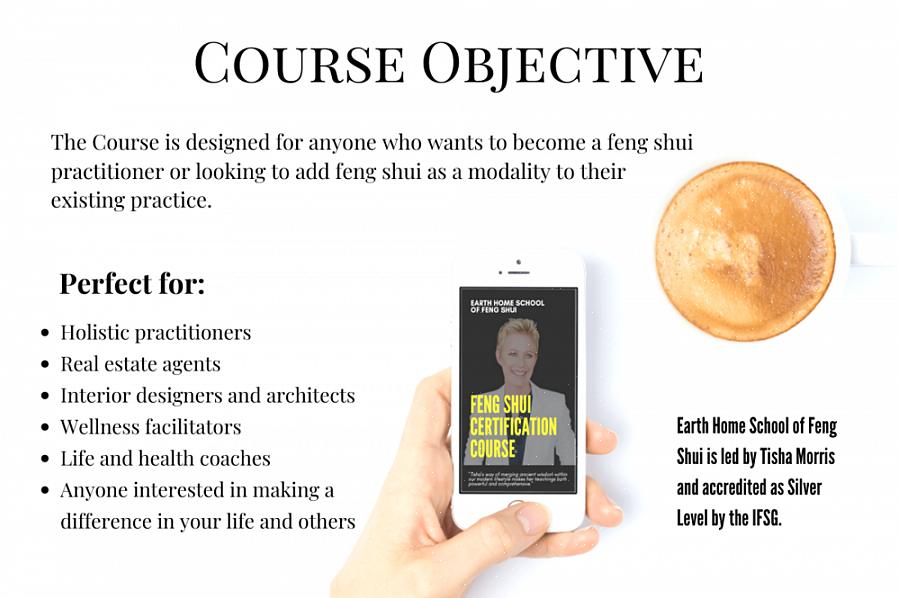 Kijkt u in de lijst met professionele feng shui-trainingsprogramma's van het International feng shui-gilde