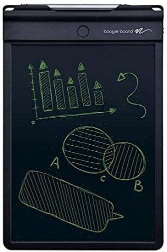 De Boogie Board Jot 8,5 heeft een heel dun LCD-scherm