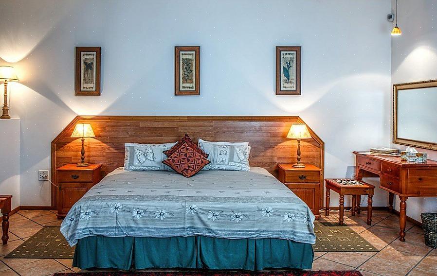 Feng shui-oplossingen voor een bed dicht bij de slaapkamerdeur