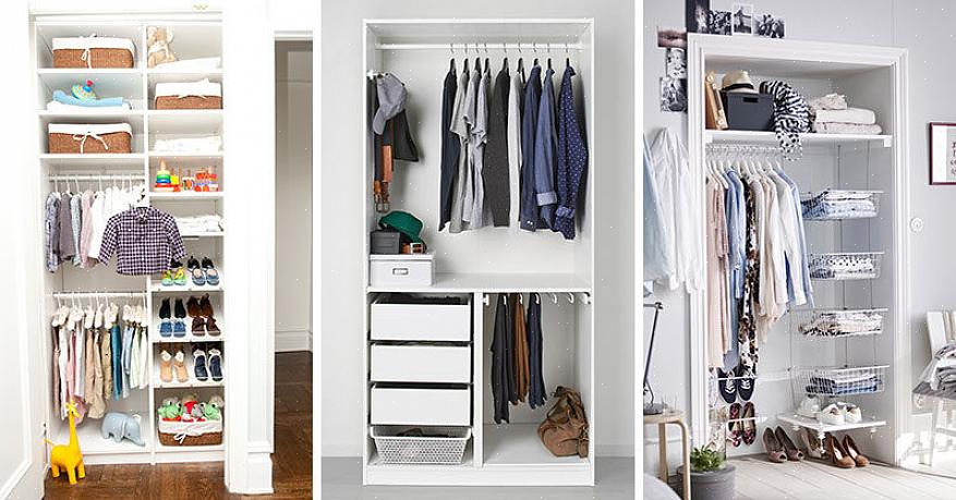 U moet opslagoplossingen voor kleine ruimte gebruiken die aan het volgende voldoen