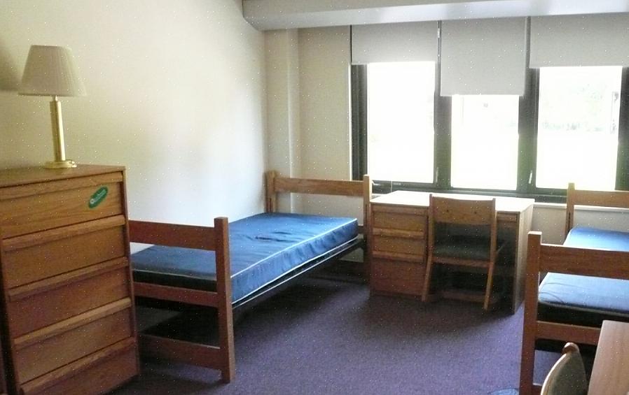Hier leest u hoe u een kleine slaapkamer organiseert