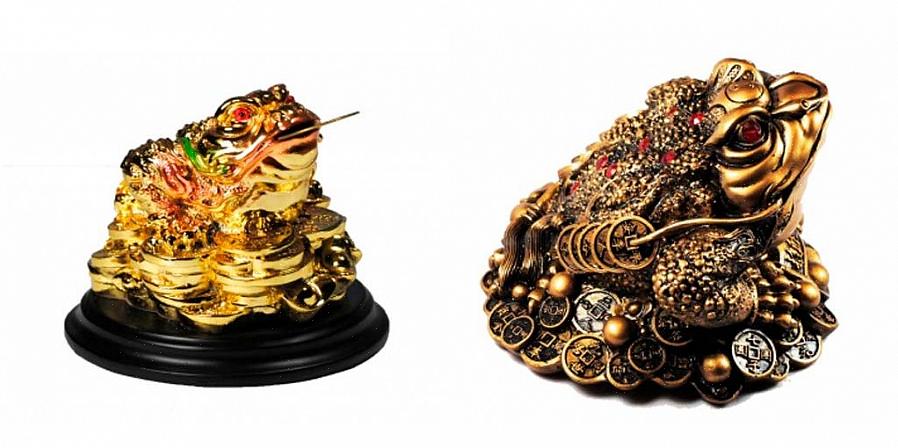 De feng shui-geldkikker - ook wel bekend als de driepotige pad of geldpad - heeft diepe symbolische wortels