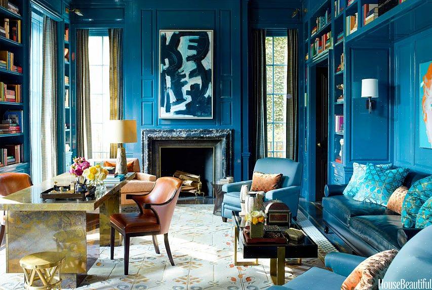 De rode kleur is de sterkste feng shui-kleurweergave van het Fire feng shui-element