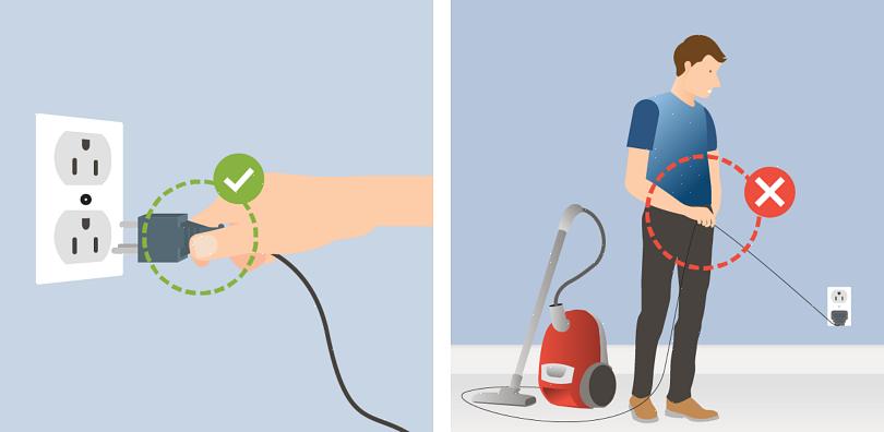 Rond het huis is volkomen veilig als u de juiste voorzorgsmaatregelen neemt