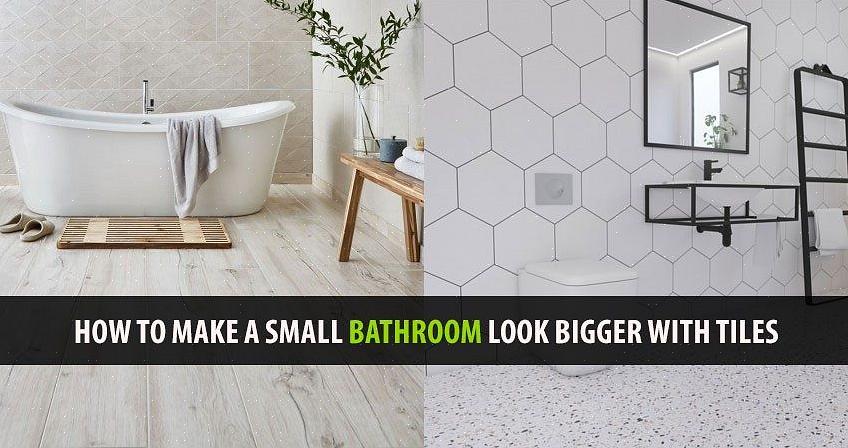Als meer licht beter is in een kleine badkamer
