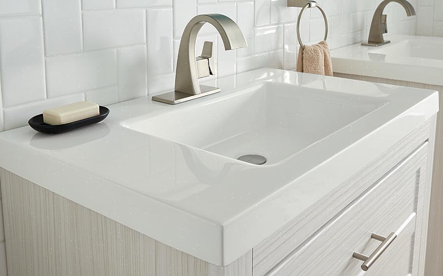 Kunnen ijdelheidsbovenkanten voor de badkamer worden gemaakt van een verscheidenheid aan aanrechtmaterialen