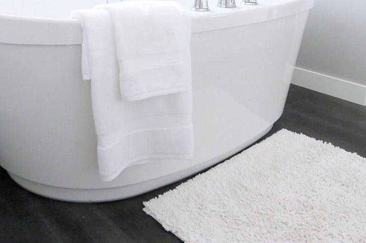 Als u zich zorgen maakt over voetschimmel op het badkamerkleed