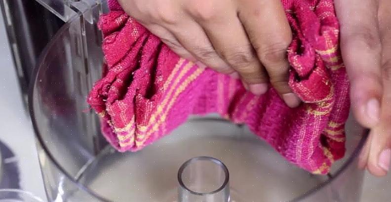 Trucs om uw keukenmachine in 15 minuten schoon