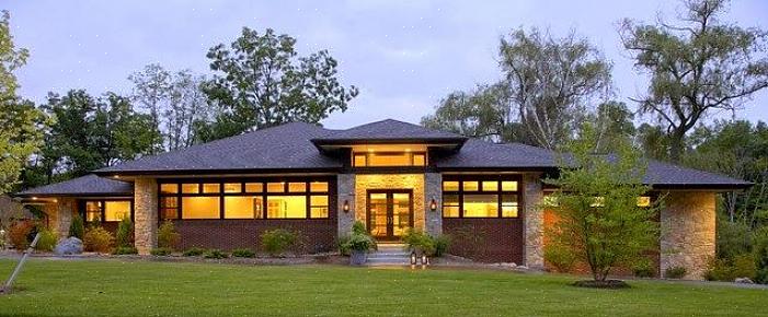 Deze innovatieve esthetiek werd bekend als Prairie-stijl toen Wright in 1901 bouwplannen publiceerde