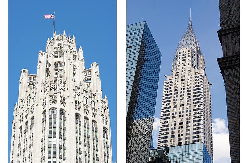 Op deze manier kan Art Deco-architectuur worden gezien als een overgangsperiode tussen traditionele stijlen
