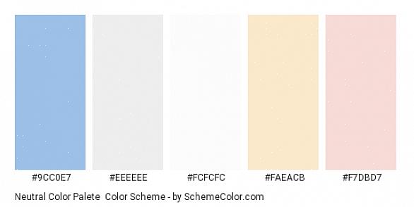 Wanneer je kleuraccenten toevoegt aan je neutrale kleurenpalet