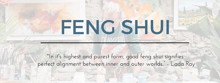Wordt het vrijmaken van de ruimte zeker een onderdeel van het hedendaagse feng shui-werk