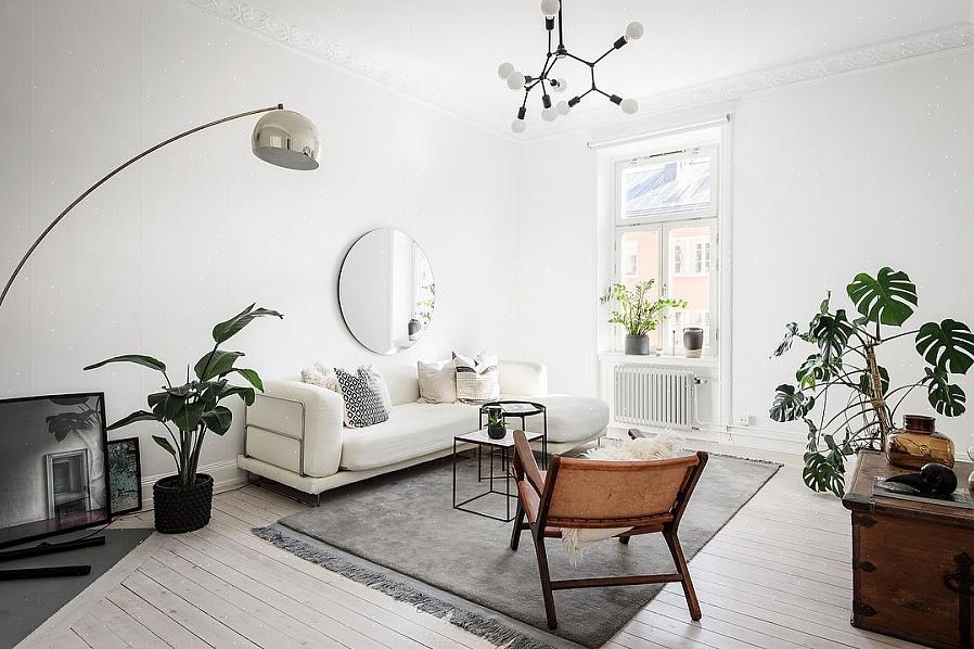 De moderne stijl uit het midden van de eeuw werd sterk beïnvloed door de verschijning van Scandinavisch