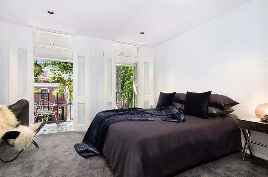 Als het gaat om het inrichten van de minimalistische slaapkamer