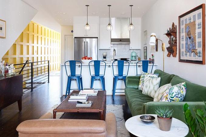 Het huis van 640 m2 is een originele Washington DC Co-Op