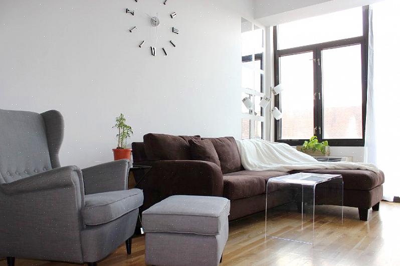 Decor kunt gebruiken om elke vierkante centimeter van uw appartement te optimaliseren