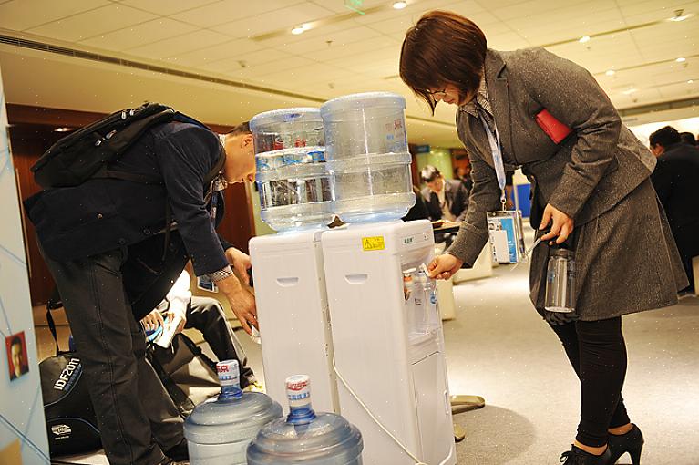 Is een waterdispenser niet noodzakelijk een waterkoeler