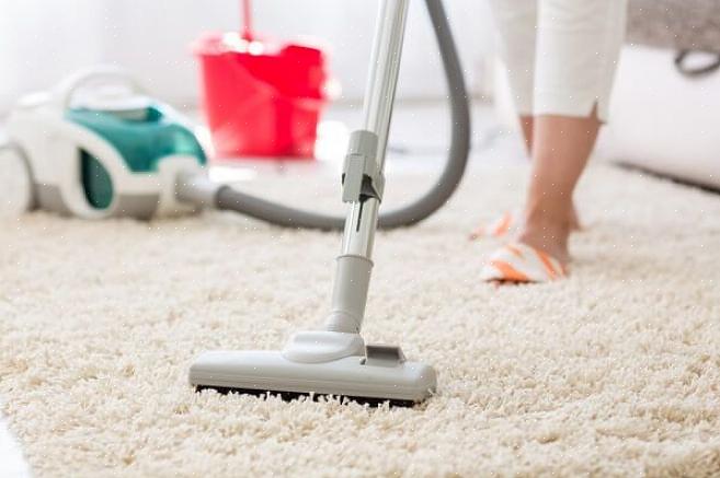 In de CRI-studie werd schoon nylon tapijt blootgesteld aan hoge temperaturen