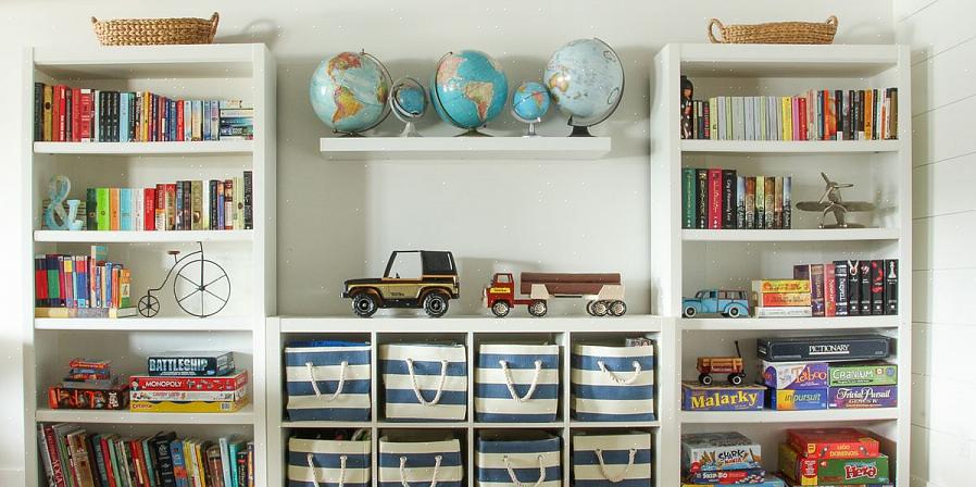 Planken zijn een essentieel decoratietool