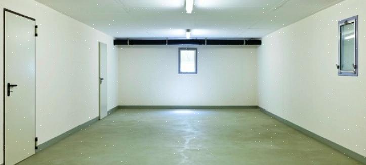 De oplossing voor de meeste condensatieproblemen in de kelder is het verlagen van de luchtvochtigheid