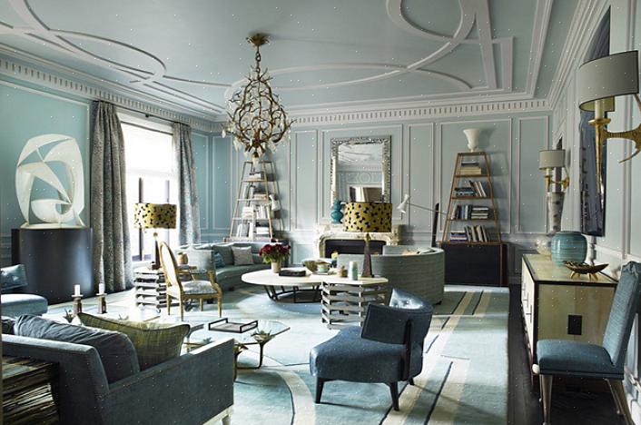 Modernistische look van de Art Deco-periode bereiken