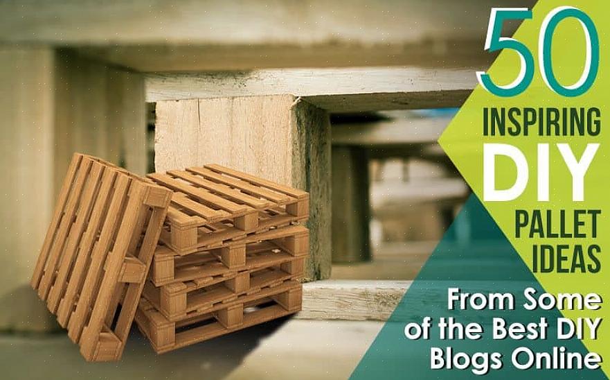 Er zijn twee manieren om de palletplanken van de 2x4 stringers af te snijden