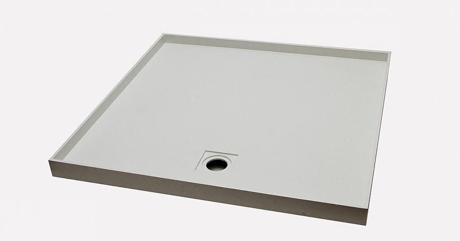 Kan de afvoerleiding van 5,10 cm ontworpen zijn om op de douchebakafvoer te worden gelijmd