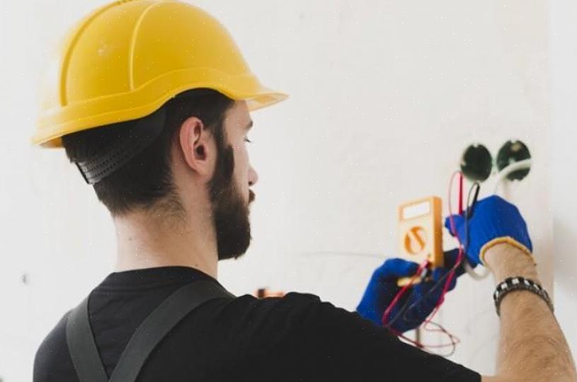 Als u op de juiste manier elektrisch werk gaat doen door huiseigenaren