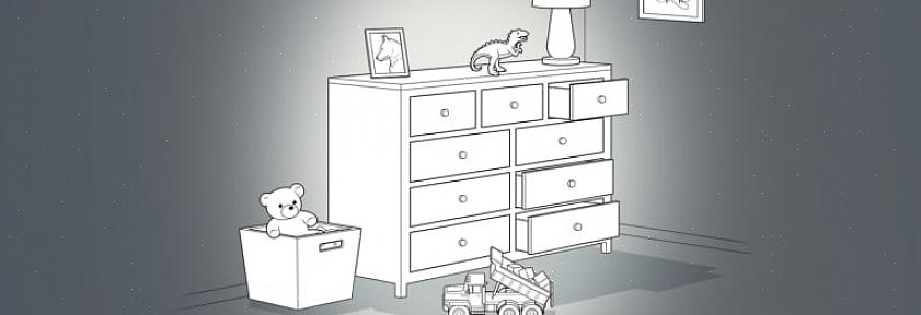 Een ladekast is het perfecte kleine meubelstuk voor een grote foyer