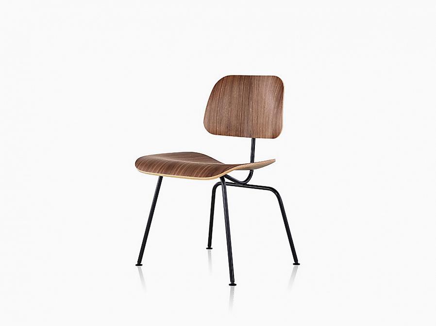 Eames gevormde bijzetstoelvariaties