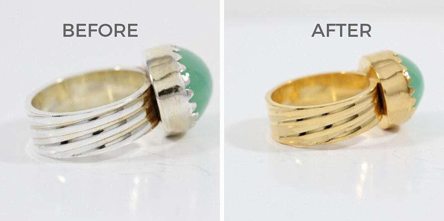 Het goedkoopste type gouden sieraden
