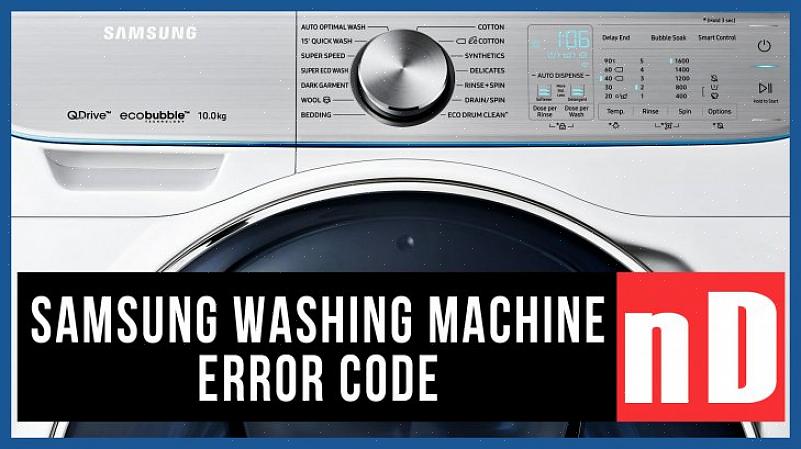Als u de pomp van de wasmachine hoort werken maar er geen water uit de machine komt