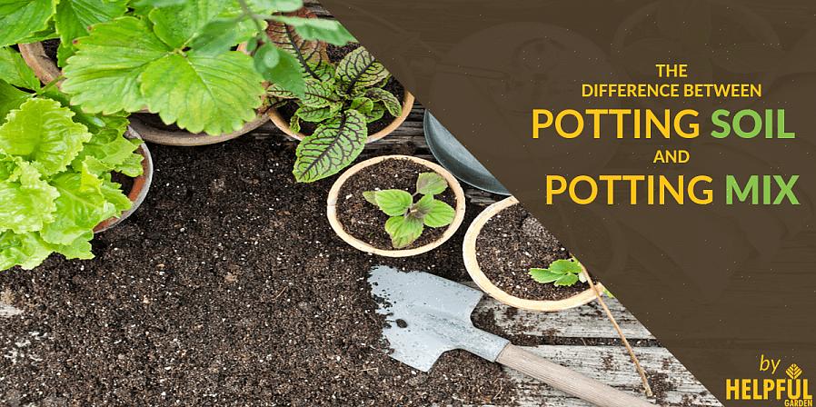 Dit is belangrijk - sommige producten die "potgrond" worden genoemd