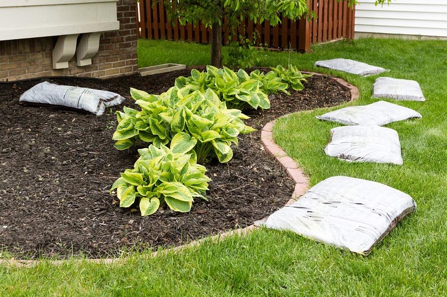 Mulch is elk materiaal dat als bedekking over het oppervlak van de grond wordt verspreid of gelegd