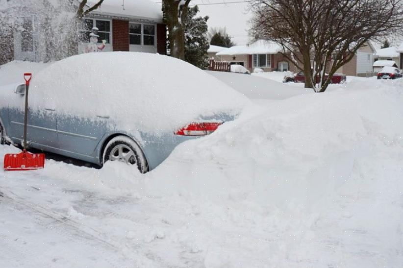 Zou u in staat moeten zijn om sneeuw veilig