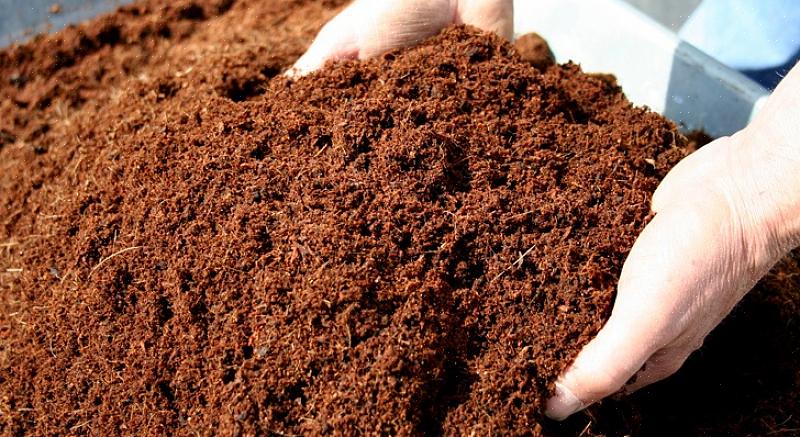 Kokos heeft de neiging om compact te worden