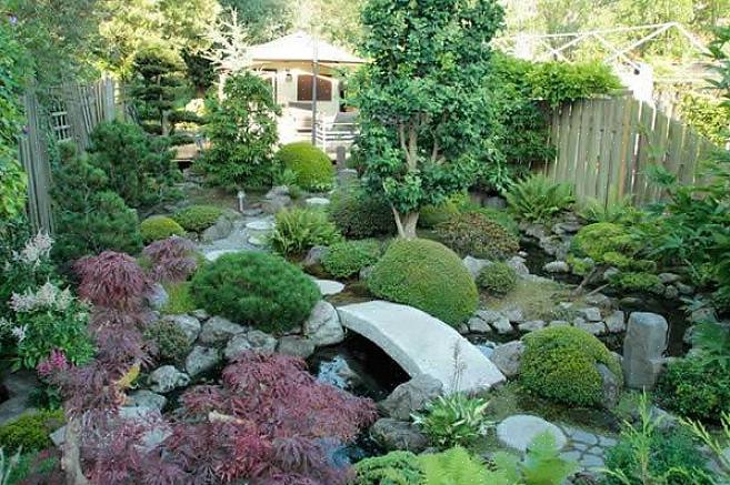 Schuren die niet passen bij de Japanse tuinstijl