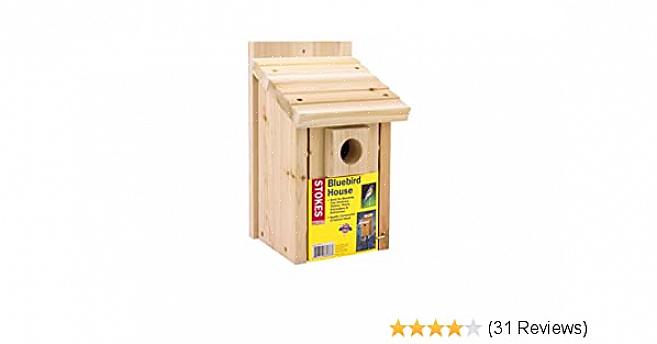 Het hebben van een ingangsgat voor een vogelhuisje van de juiste maat is essentieel voor een veilig huis