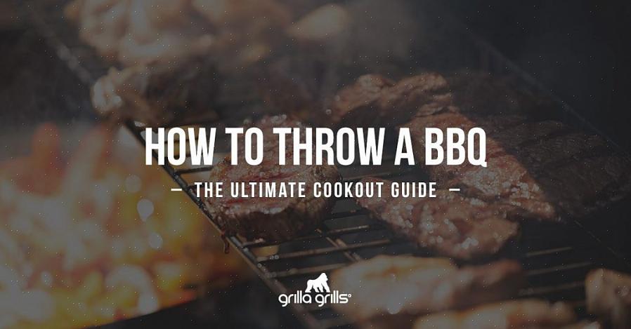 In ons Ultieme Cook-Out Menu en Party Checklist