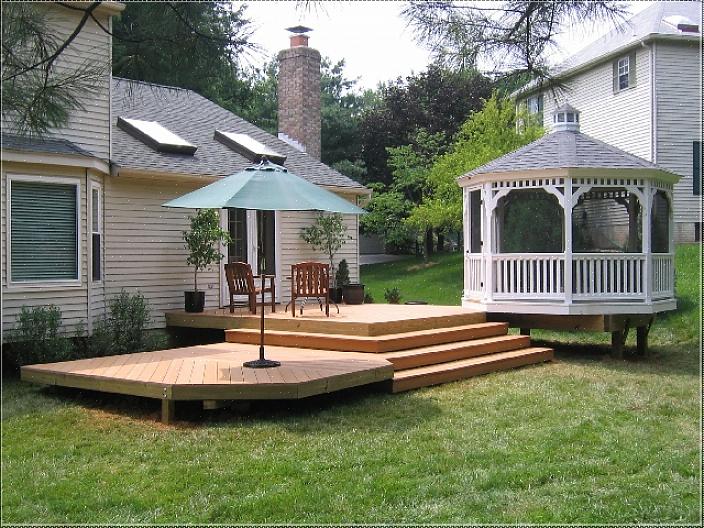 Afmetingen van je gewenste terras nodig voordat je het maakt in de Deck Designer tool