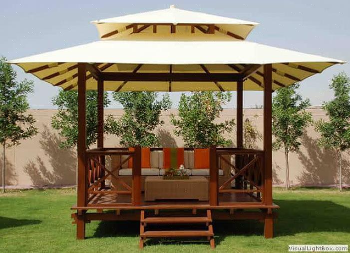De Egyptenaren bouwden tuinhuisjes om druiven voor wijn
