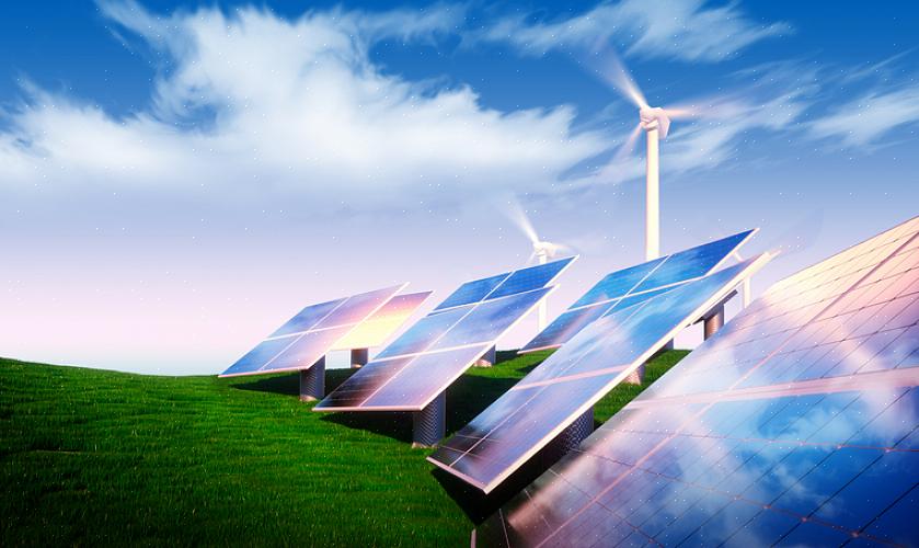 Windenergie maakt gebruik van de kracht van de wind om de wieken van windturbines aan te drijven