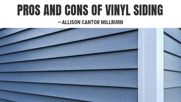 Nieuwe vinyl gevelbeplating vervaagt niet zo snel als ouder vinyl