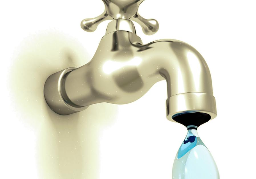Zoek dan naar minder voor de hand liggende kraanlekken die mogelijk water verspillen