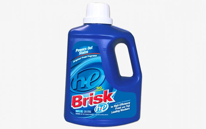 Hoogrendement (HE) wasmiddel is een speciaal samengestelde oplossing voor het wassen van kleding in zeer