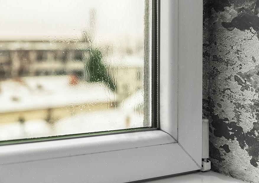 Als verschillende ramen defecte afdichtingen vertonen