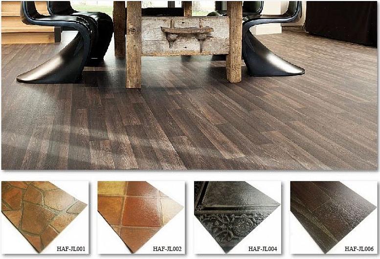 Er zijn drie soorten slijtlaagdiktes beschikbaar in vinylvloertegels voor woongebruik