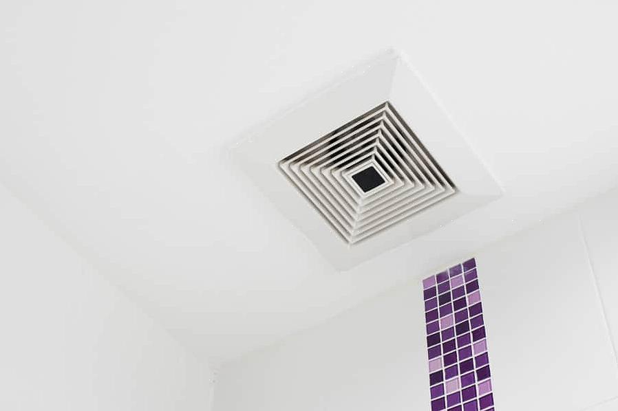 Hun QTX Very Quiet badkamerafzuigventilator is doodstil met 0,3 seconden